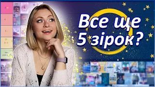 Оцінюю ВСІ книжки, що читала у 2023 році 🔥Чи досі все так стабільно? 📚🤔