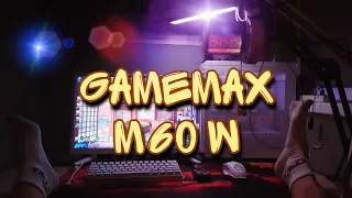 🎰   НОВЫЙ КОРПУС GAMEMAX M60 W | ОБЗОР    〽️ #pc #case #корпус #пк