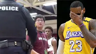 Lebron James Calls Out HATERS Who Threw TRASH At Bronny During Sierra Canyon Game