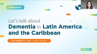 Let's talk about dementia in Latin America and the Caribbean