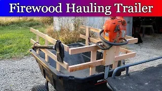 Modifying ATV trailer to Collect Firewood