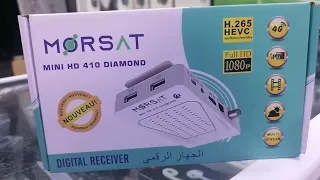 جهاز جديد MORSAT MINI HD 410 DIAMOND