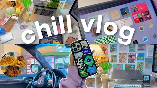 🥪🍵 chill yet productive study vlog | going out, nature walks, productive study & lots of food 🌱