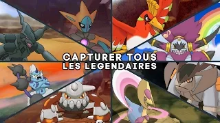 TOUS LES POKEMON LEGENDAIRES : GUIDE RUBIS OMÉGA SAPHIR ALPHA