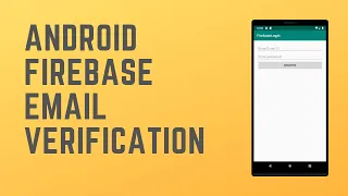 Send Email Verification Link to User By Implementing 2 Lines of code in your Application | Firebase
