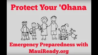 Maui Emergency Preparedness Video (English)