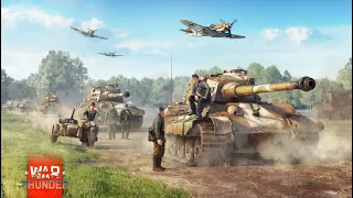 War Thunder/  Немцы б.р. 6.3 - 7.3/  Стрим.