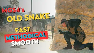 How to Methodically Old Snake - He maybe old, but he's not impatient