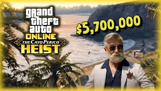 Ограбление Кайо Перико на 5.700.000$ вдвоем | The robbery of Cayo Perico for $ 5,700,000