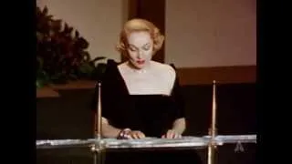 Marlene Dietrich Presents Foreign Language Award: 1951 Oscars