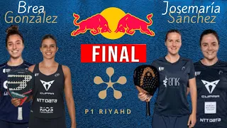 FINAL 🚺PREMIER P1 RIYAHD 2024 | BREA-GONZALEZ VS JOSMARIA-SANCHEZ