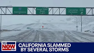 California slammed by winter storms bringing snow, hail and rain | LiveNOW from FOX