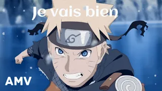 Nightcore AMV - Je vais bien (Ridsa) Lyrics ft.Naruto