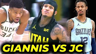 Pinaasa lang ni Clarkson si Giannis, kabahan na si LeBron at Curry| Goodbye Ja Morant, anyare?