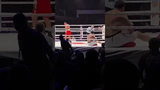 Дебютный бой Алексея Олейника в проф боксе. Полный бой