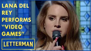 Lana Del Rey Performs "Video Games" | Letterman