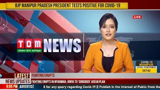 LIVE | TOM TV 9:00 PM MANIPURI NEWS, 27TH APRIL 2021