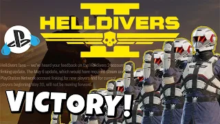 Helldivers Fans Have Defeated Sony! | Helldivers 2