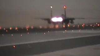 F-15E Strike Eagle takeoff & unrestricted climb (WSO POV).  No music; just the sound of freedom.