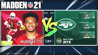 Can a Team of Kyler Murrays Beat the Jets? Madden 21