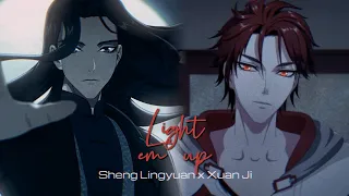 Sheng Lingyuan ✗ Xuan Ji || "Light em' up" Drowning Sorrows in Raging Fire 烈火澆愁 「AMV」