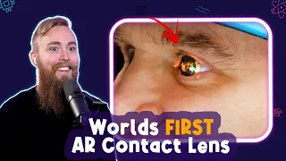 Worlds first augmented reality contact lenses (Mojo Vision)