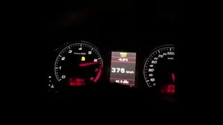 Top speed with 1000HP Audi RS6 C6 V10 / Autobahn Bundesautobahn