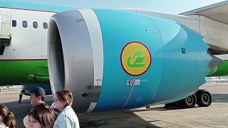 На Boeing 787-800 Dreamliner в Москву(Домодедово). Рейс HY603 Ташкент - Москва. | Uzbekistan Airways