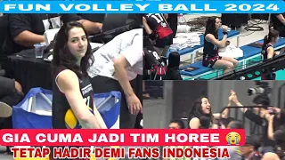 MOMENT‼️GIOVANNA GIA MILANA CUMA JADI TIM HORE SAAT RED SPARKS VS INDONESIA ALL STARS