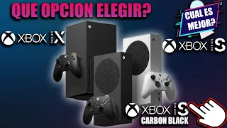 QUE XBOX ESCOGER: SERIES S | X O CARBON BLACK 2023