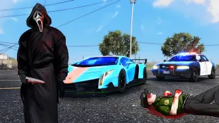 Ghostface Takes Over The City in GTA 5 RP!