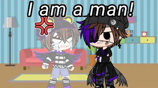 I am a man meme // Gacha Club // ft.Afton family