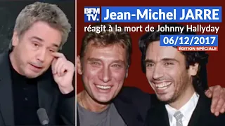 Mort de Johnny Hallyday: la réaction de Jean-Michel Jarre (BFMTV, 06/12/2017)
