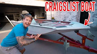 Restoring Cheap Boat Off Craigslist - This Was Nasty