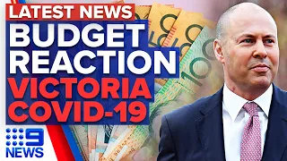 Federal Budget 2021, Melbourne COVID-19 case | 9 News Australia