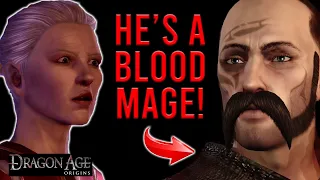 Dragon Age Origins INSANE CUT CONTENT - Wynne Snitches on BLOOD MAGE Warden