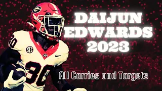 Daijun Edwards 2023 Film - All Carries and Targets