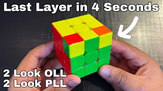 How to Solve Last Layer of a Rubik’s Cube “2 Look OLL & 2 Look PLL”