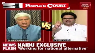 Chandrababu Naidu On People's Court Exclusive: "Working As National Alternative To BJP"