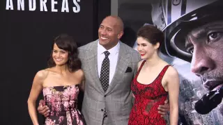 San Andreas: Dwayne Johnson, Alexandra Daddario, Carla Cugino & Cast Arrive to the World Premiere