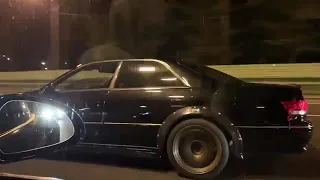 Лютый Toyota Mark 2 vs Porsche 911 Turbo S (заезд второй)