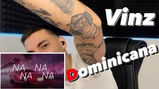 Vinz - Dominicana ( Lyrics Video) | #DANYREACTION