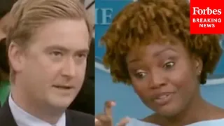 'What Is It?': Reporter Presses Karine Jean-Pierre Over Bezos Tweet Torching Biden