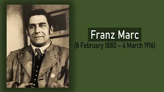 Franz Marc Most Known Paintings, Art Master