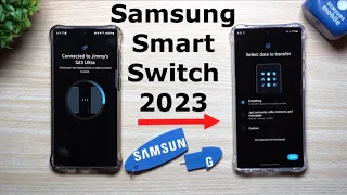 Samsung Smart Switch 2023 - How Long It Took For 93GB