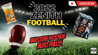 2022 Zenith Football🔥 MASSIVE PULL Rookie Auto /23 🔥Blaster vs Value Pack🔥