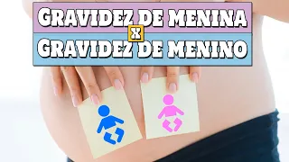 Gravidez de MENINO x Gravidez de MENINA - Saiba o gênero do seu bebê