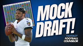 First 5 Rounds Locked: Best Ball Fantasy Mock Draft!