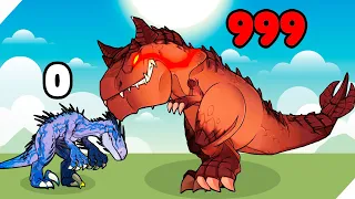 КОНЕЦ ИГРЫ ЗА ДИНОЗАВРА РАПТОРА! Dino Rumble Jurassic War