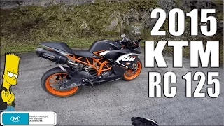 KTM RC125 Test Ride | GPR EXHAUST